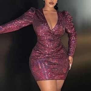 Bodycon sequin dress